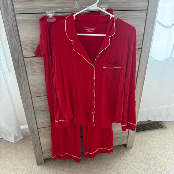 Victoria's Secret Other - Cherry Red Victoria's Secret Modal Pajama Set